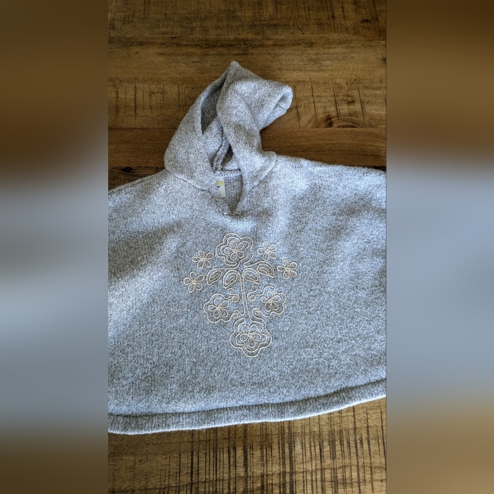OshGosh Girls Sweater Poncho